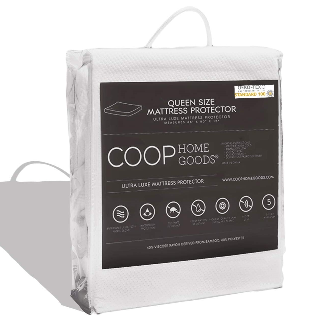 Lulltra Waterproof Mattress Protector by Coop Home Good