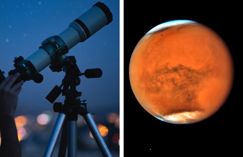 Mars Through a Telescope: Where and How to Find It!